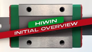 HIWIN linear rail with block — Initial overview [upl. by Anneirda]