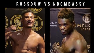 Darrin Rossouw vs Cristiano Ndombassy [upl. by Peggy830]