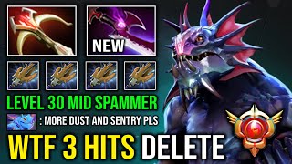 735 IMBA MID SLARDAR 3 Hits Delete Crit Bash with Invisible Silver Edge  Daedalus Dota 2 [upl. by Ardnnaed]