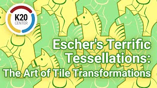 Eschers Terrific Tessellations The Art of Tile Transformations [upl. by Suanne]