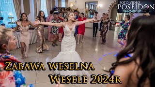 HUCZNE POLSKIE WESELE 2024 Zabawa weselna sala Korona Gostynin [upl. by Libbie]