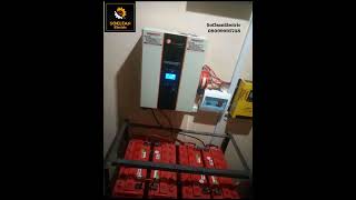 5kva 48v solar backup power system [upl. by Swann]