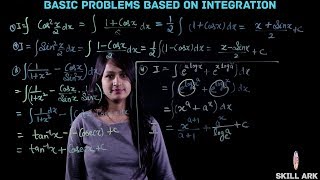 Integration Examples Integral of Sinx Cosx X amp More Lect2 [upl. by Lenoel887]