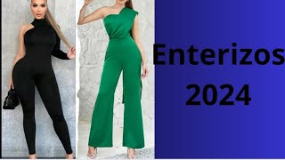 Enterizos 2024hermosos y elegantes moda tendencia 2024 [upl. by Gavini]