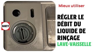 Régler le dosage du liquide de rinçage sur votre lavevaisselle [upl. by Lenes667]