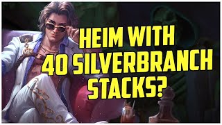 HEIM WITH 40 SILVERBRANCH STACKS S11 SMITE RANKED [upl. by Chrissie797]