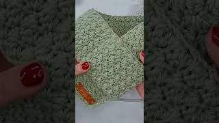 Crochet easy neck warmerkeyhole scarf Free video tutorial on crochetcabin6160 [upl. by Atinra385]