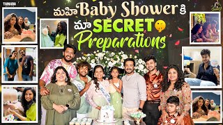 మహి Baby Shower కి మా Secret Preparations  Mahishivan neelimeghaalaloo SidshnuOfficial [upl. by Tuhn895]