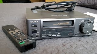 Sony EVC500E Hi8 VCR PAL [upl. by Gilberta]