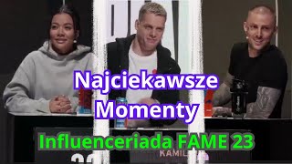 INFLUENCERIADA FAME 23 NAJCIEKAWSZE MOMENTY GawronekLexyTaazyTrombaSequento youtubeshorts [upl. by Noivaz91]