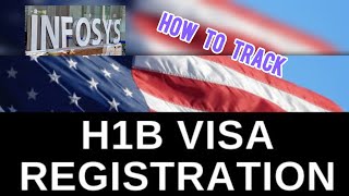 H1B status tracking  Track h1b cap registration infosys  Infosys H1B cap registration infosys [upl. by Aliahs]