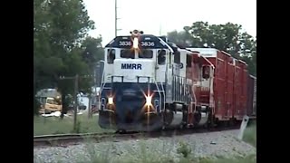 Trains at Muskegon Mi June 22  Holland and Zeeland June 24  Southbend Indiana July 29 2006 [upl. by Viehmann]