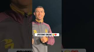 Cristiano got some good voice 😂❤️ [upl. by Nauqas67]