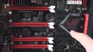 ASUS Crosshair V FormulaZ Gaming motherboard Unboxing and Overview [upl. by Noemys]