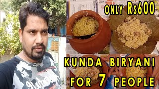 కుండ బిర్యానీ  Chicken Pot Biryani Review  Matka Chicken Biryani recipe in Telugu [upl. by Olin671]