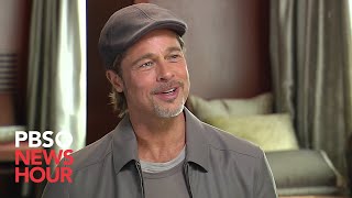 WATCH Brad Pitt repeats the one movie line thats stayed with him [upl. by Olpe430]