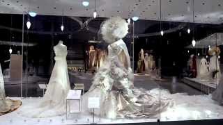 Spotlights of wedding dresses from 1994  2014 VampA Museum [upl. by Amihc]