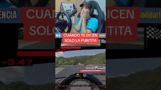 La puntita🤭 automobile carreras carrerascortas carrerasesports simracing carrerasenvivo f1 [upl. by Ylera]