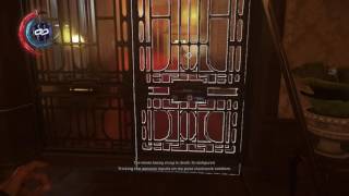 Dishonored 2  The Clockwork Mansion Reach Assessment Chamber Spiritual Pool Bonecharm Location [upl. by Ortensia]