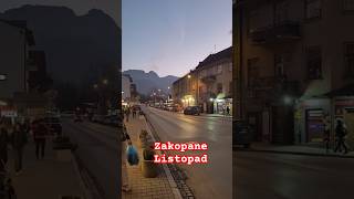 zakopane gubałówka listopad [upl. by Donata130]