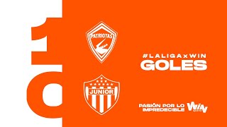 Patriotas vs Junior goles  Liga BetPlay Dimayor 2024 1  Fecha 13 [upl. by Sabba]