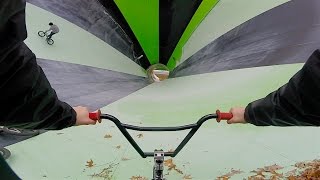 GoPro BMX RIDING INSANE WATERPARK [upl. by Aseeram409]