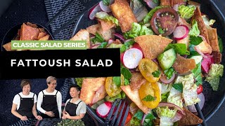 How to Make Delicious Fattoush Salad Easy Recipe [upl. by Ause]