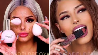 Isabela bedoya best makeup transformation compilation in 2021makeup tutorial [upl. by Dyrrej]