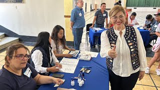 Leticia López Landero acude a votar en elección interna del PAN [upl. by Toft187]