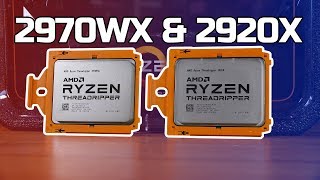 AMD Threadripper 2970WX amp 2920X Review [upl. by Irami]