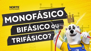 Monofásico bifásico ou trifásico Aprenda EP 19 diferençaentrefaseseletricas norterefrigeracao [upl. by Amitarp]