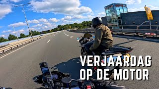 🤦🏼‍♂️ Met motor voor verjaardag helemaal naar Zuidhorn 🤦🏼‍♂️  🚀2023 Yamaha MT10🚀  R6  Motovlog [upl. by Dixie]