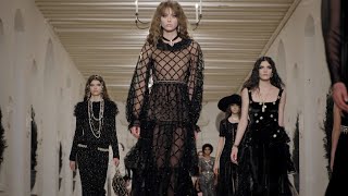 CHANEL 202021 Métiers dart Collection Runway Show from quotLe Château des Damesquot  VRAI Magazine [upl. by Maximilien]