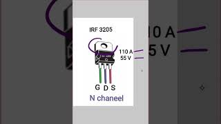 irf3205mosfet electroniccomponent education circuittesting [upl. by Claresta]