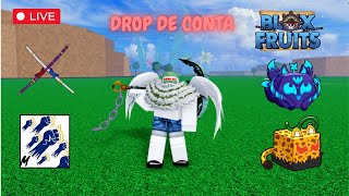 ROBLOX  DROPANDO CONTAS DE BLOX FRUITS E JOGANDO COM INSCRITOS [upl. by Rehpotsirh]