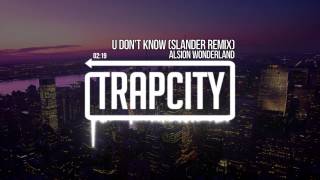 Alison Wonderland  U Dont Know Slander Remix [upl. by Nannette]