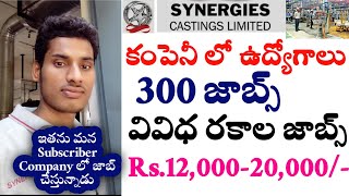 Manufacturing Company లో ఉద్యోగాలు  Urjent manufacturing Jobs In Telugu  Jobs Recruitment 2021 [upl. by Htomit]