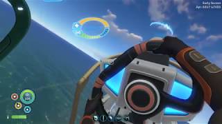 Subnautica Cyclops Glitch After Docking Prawn Suit Funny Clip [upl. by Sucitivel]