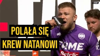 F2F POLAK VS NATAN POLAŁA SIĘ KREW FAME REBORN [upl. by Yrruc292]