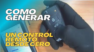 ¿Cómo GENERAR Control Remoto desde cero con VVDI Keytool Max Listo para PROGRAMAR en el Auto [upl. by Lorimer]