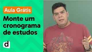 AO VIVO  COMO MONTAR UM CRONOGRAMA DE ESTUDOS PERFEITO  DESCOMPLICA [upl. by Elkcim192]