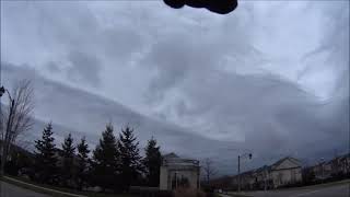 Asperitas Undulatus asperatus time lapse [upl. by Meirrak]