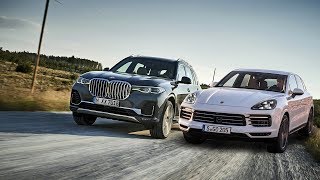 2019 BMW X7 vs 2019 Porsche Cayenne [upl. by Rex678]