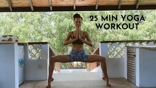 25 MIN POWER YOGA WORKOUT [upl. by Gruver595]