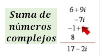 Suma de números complejos [upl. by Ayk]