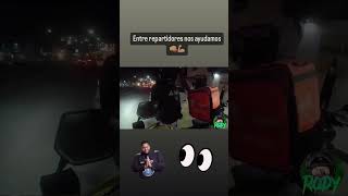 Un repartidor me ayuda 🫶🏻motovlog repartidor didi ubereats rappi memes humor [upl. by Lorilee]