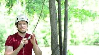 DMM XSRE Carabiners used for pulling a rope into a tree [upl. by Burn]