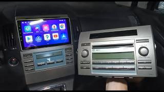 9” Inch Car Android System Navigation In Toyota Corolla [upl. by Ferri]