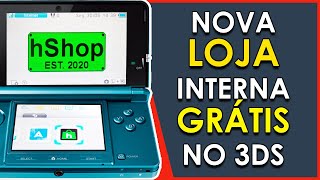 NOVA quotFREESHOPquot  Loja Interna para 3DS  2022 [upl. by Sunny]