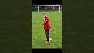 Ultimate Football Training for Kids Dribbling Passing Shooting amp Ball Control footballtraining [upl. by Enelyw]